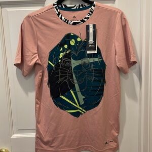 Disney Adidas Kids Mauve Graphic Tee Size M (fits large)